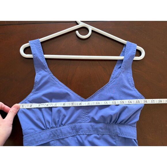 Athleta Periwinkle Purple Casual Sleevless Athleisure Sundress Size 6 TALL - Picture 11 of 12